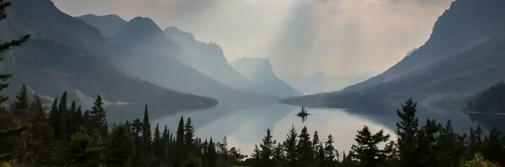 St. Mary Campground, a National Park Service campground