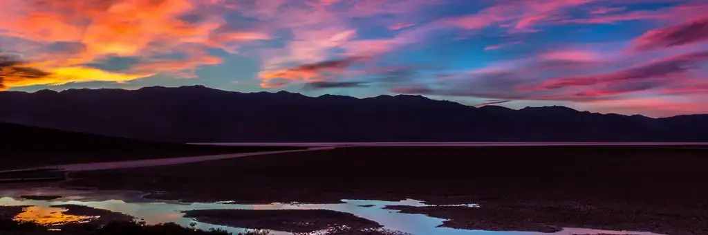 Furnace Creek Campground, a National Park Service campground