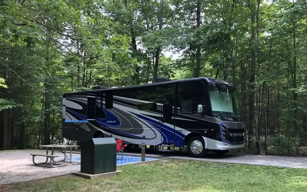 Bandy Creek, a National Park Service campground