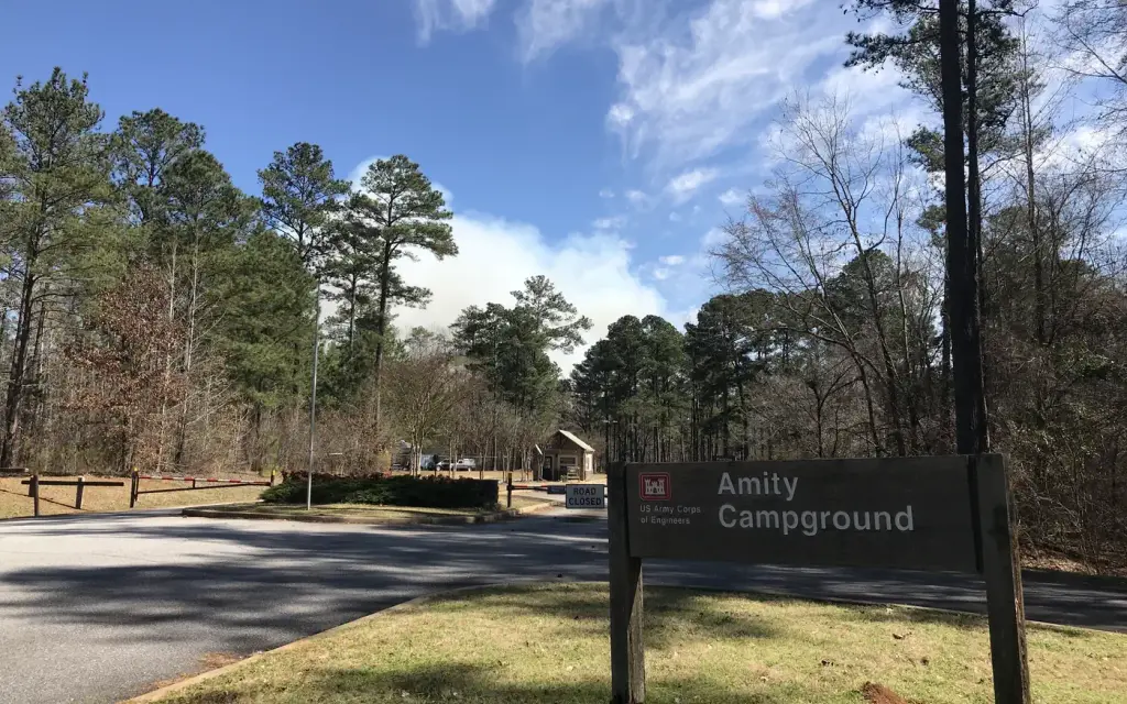 Amity, an Army Corps campground