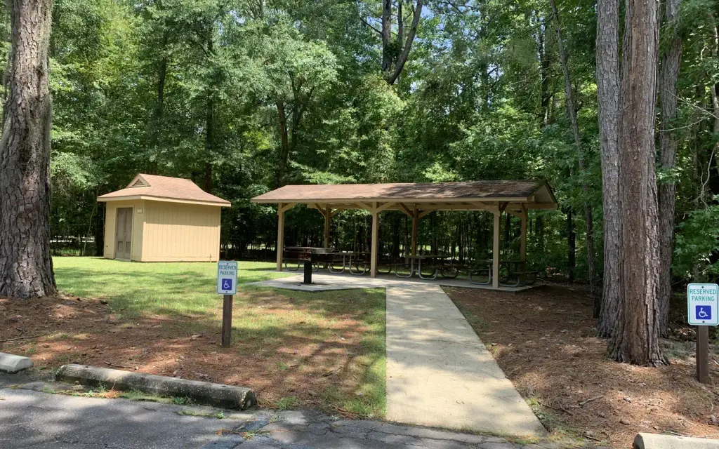 Bluff Creek, an Army Corps campground