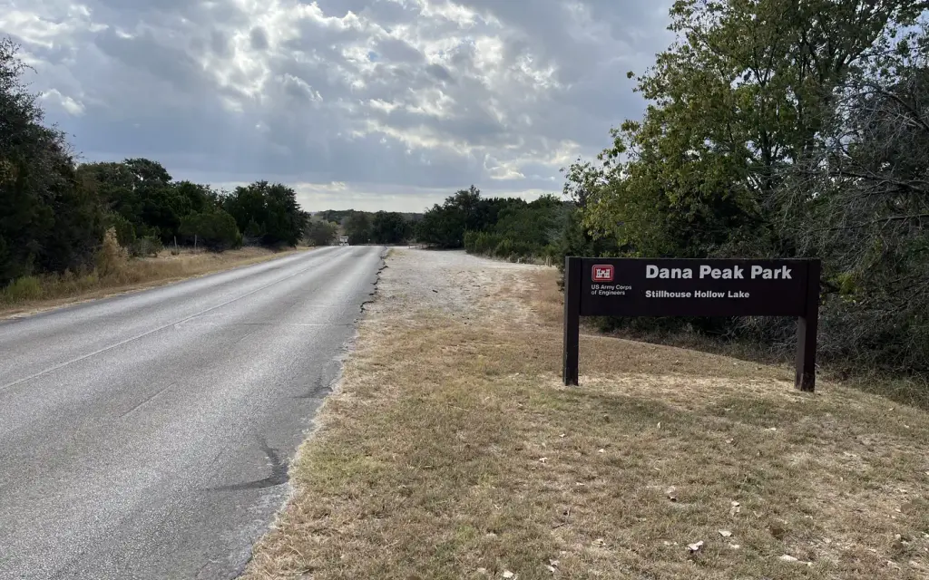 Dana Peak, an Army Corps campground
