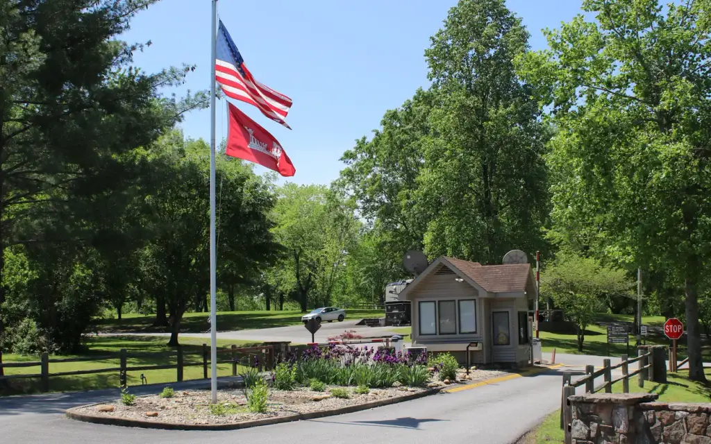 Defeated Creek Park, an Army Corps campground