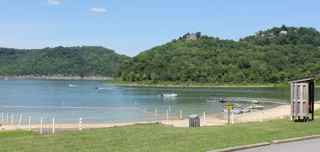 Floating Mill Park, an Army Corps campground