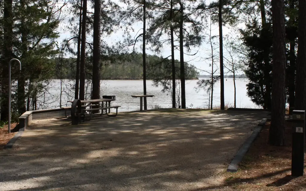 Hawe Creek, an Army Corps campground
