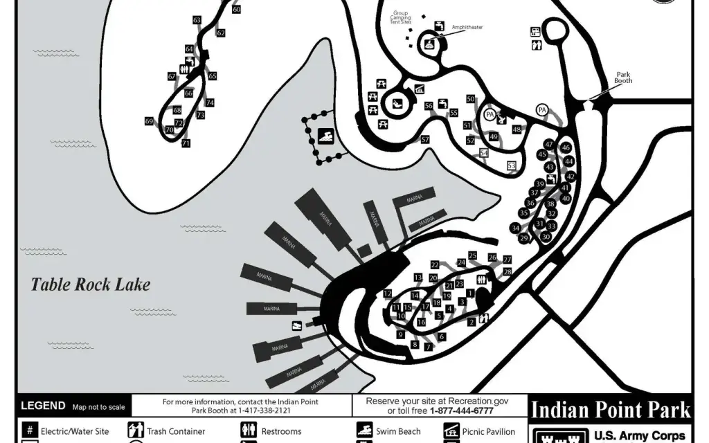 Indian Point, an Army Corps campground