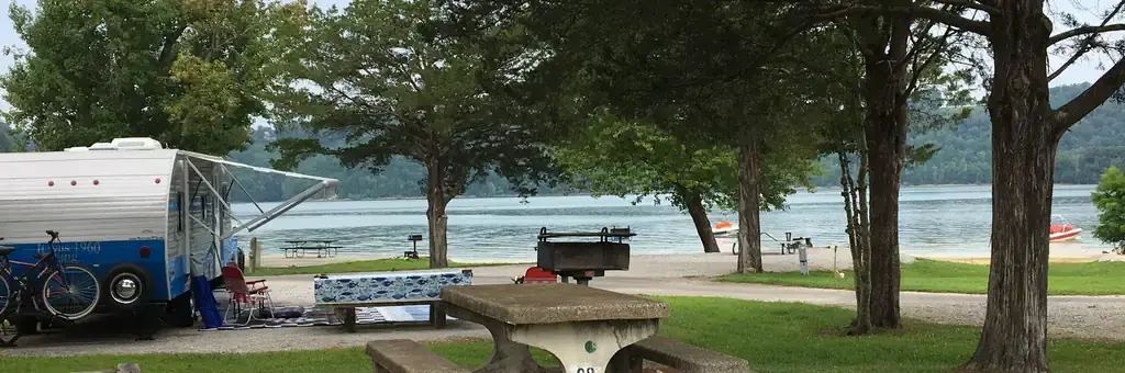 Obey River Park, an Army Corps campground