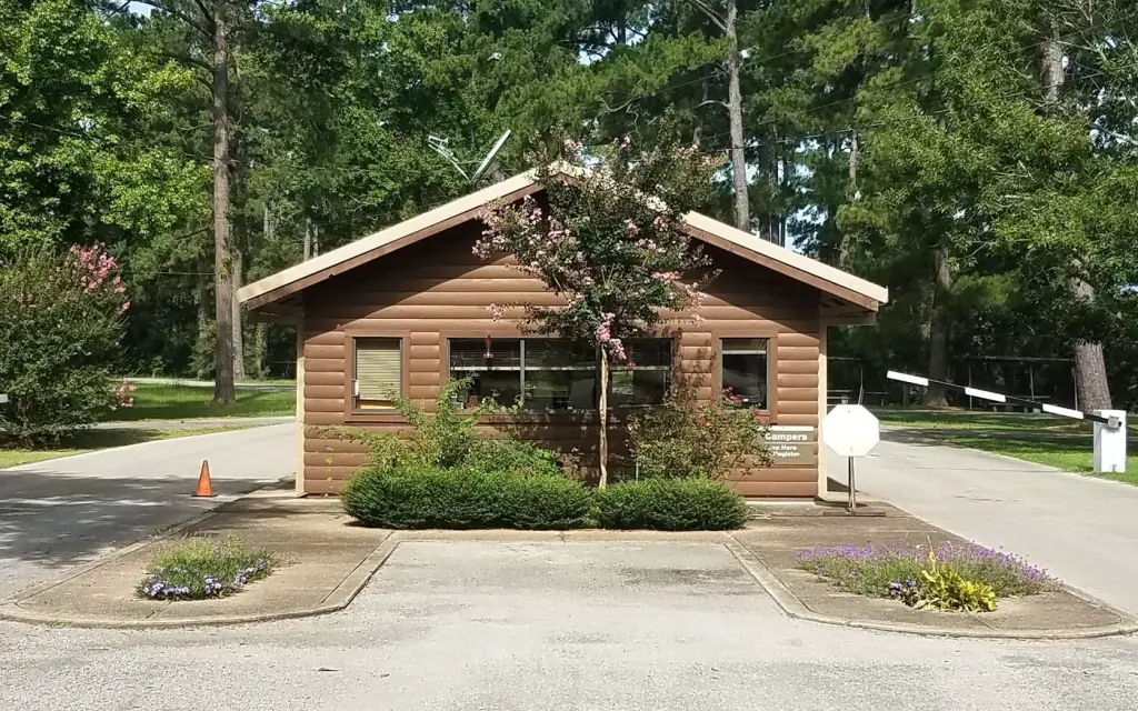 Sandy Creek, an Army Corps campground
