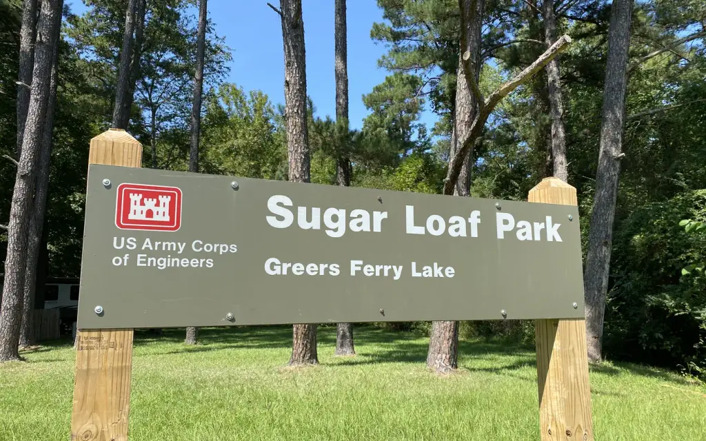 Sugar Loaf, an Army Corps campground