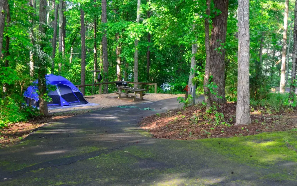 Sweetwater Campground, an Army Corps campground