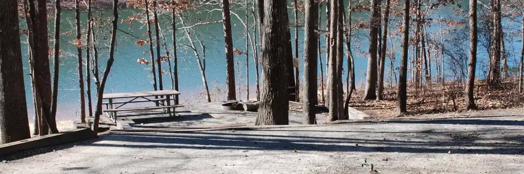Twin Lakes, an Army Corps campground