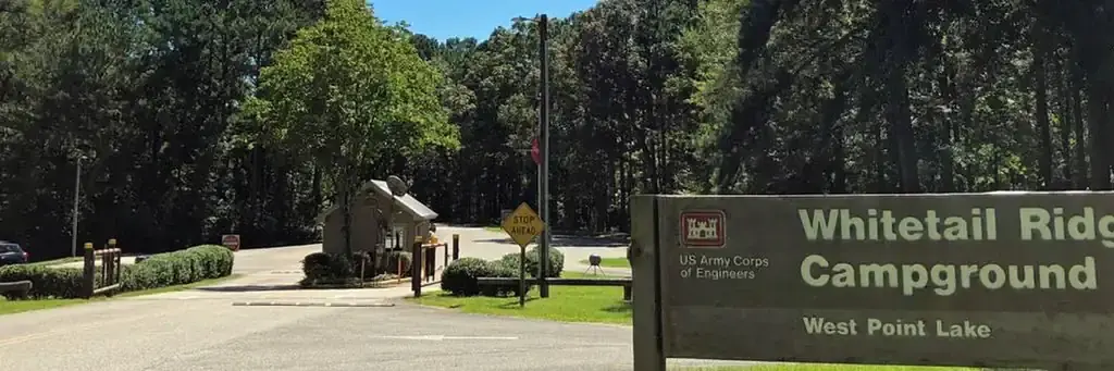 Whitetail Ridge, an Army Corps campground