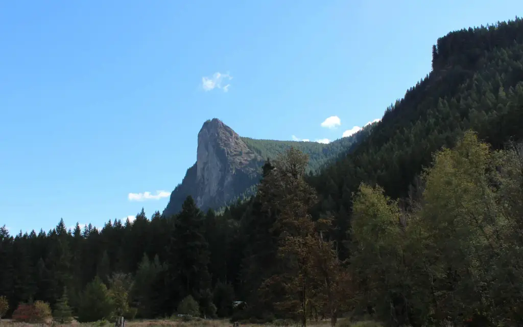 Tower Rock Campground, a Forest Service campground