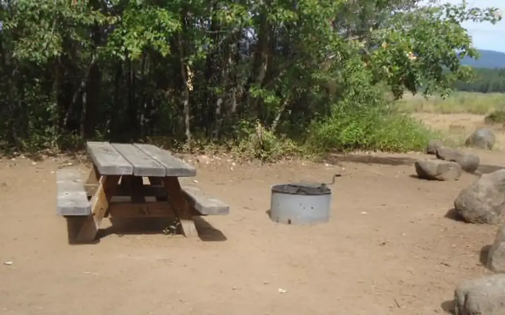 Rock Creek Campground, a Forest Service campground