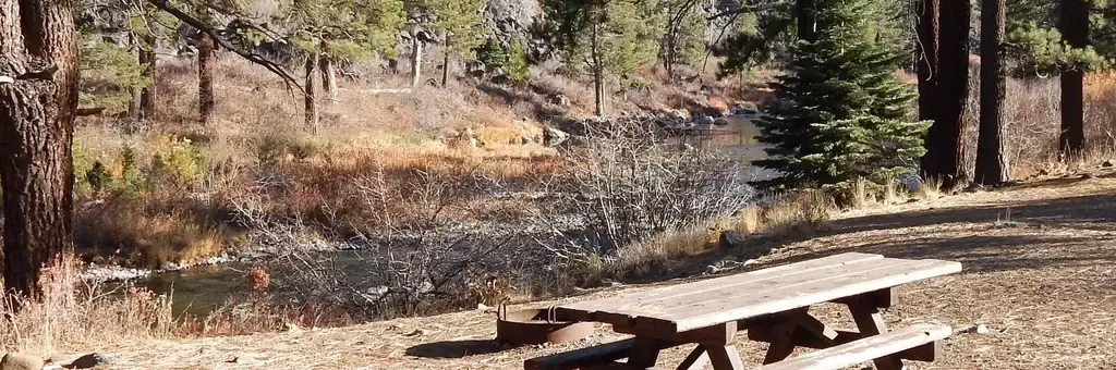 Granite Flat, a Forest Service campground