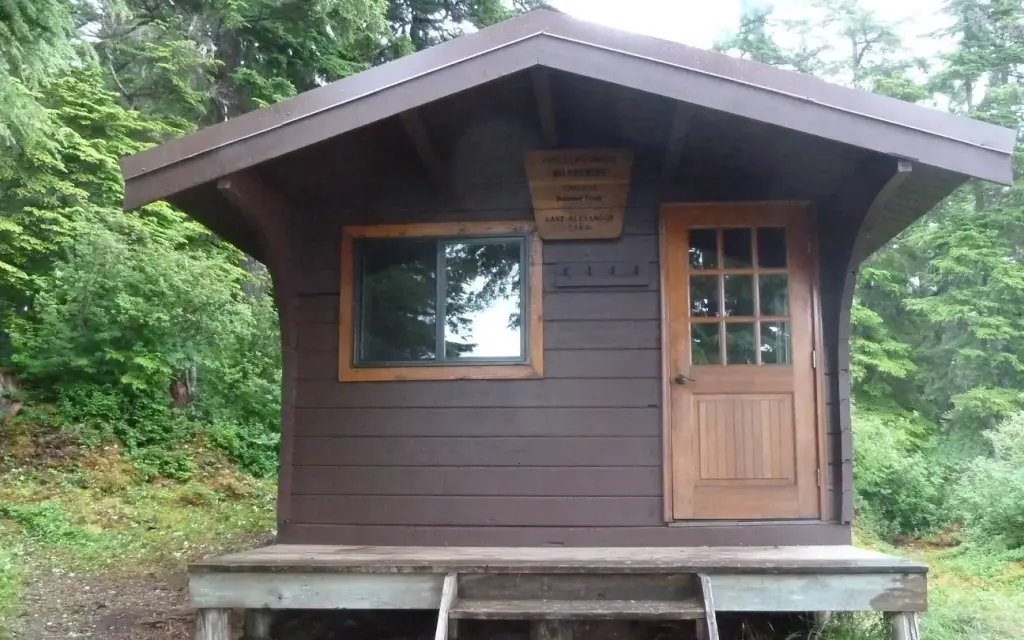 Lake Alexander Cabin, a Forest Service cabin rental