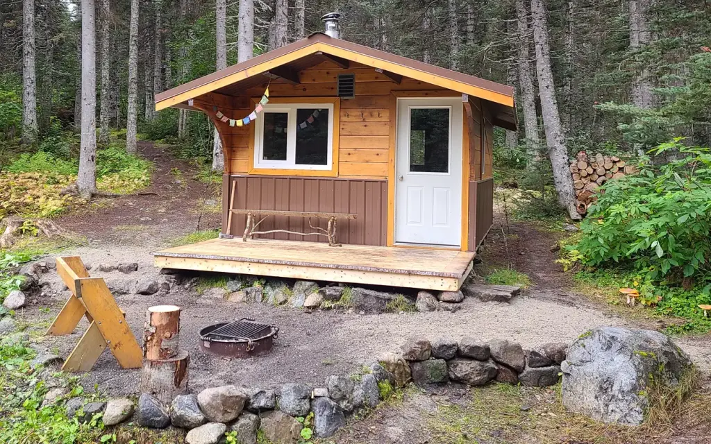 Laughton Glacier Cabin, a Forest Service cabin rental