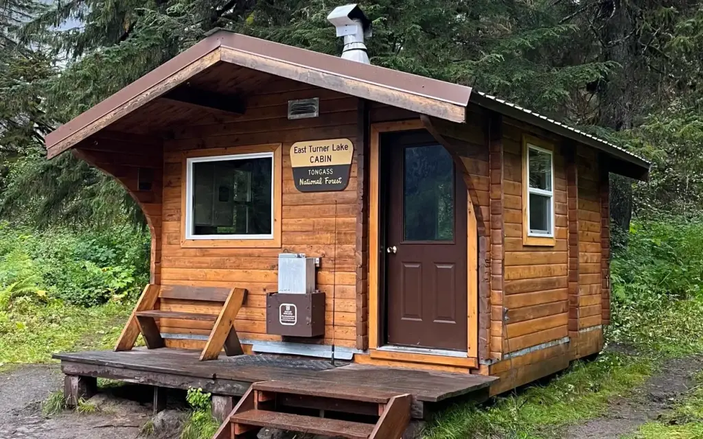 Turner Lake East Cabin, a Forest Service cabin rental