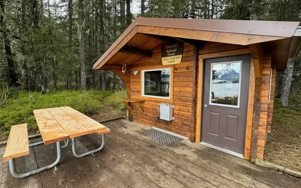 Taku Glacier Cabin, a Forest Service cabin rental
