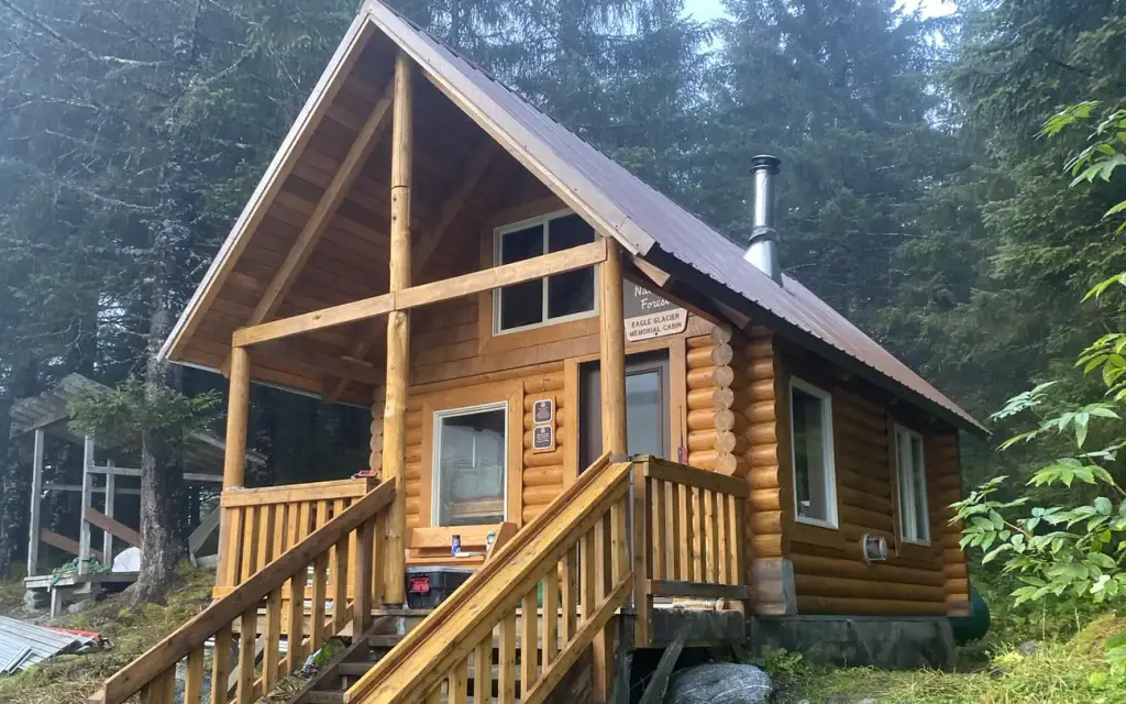 Eagle Glacier Cabin, a Forest Service cabin rental