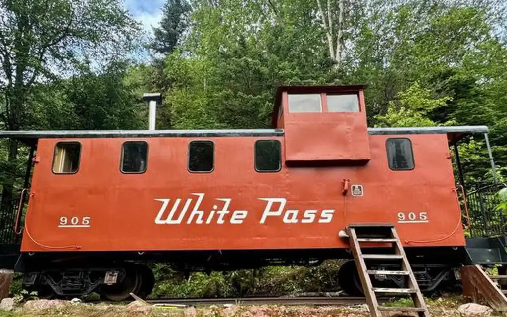 Denver Caboose Cabin, a Forest Service cabin rental