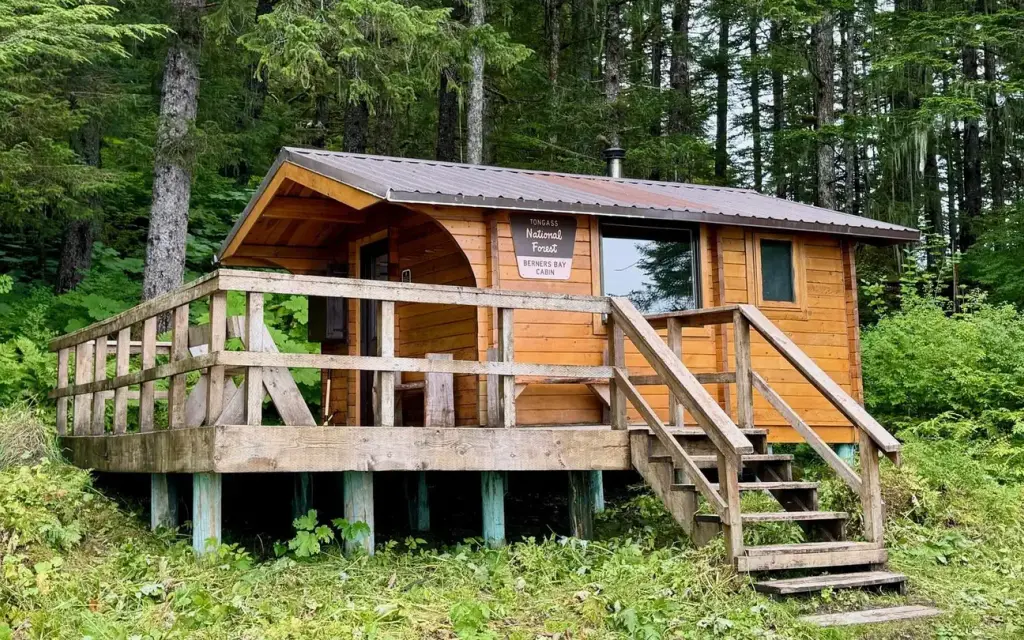 Berners Bay Cabin, a Forest Service cabin rental