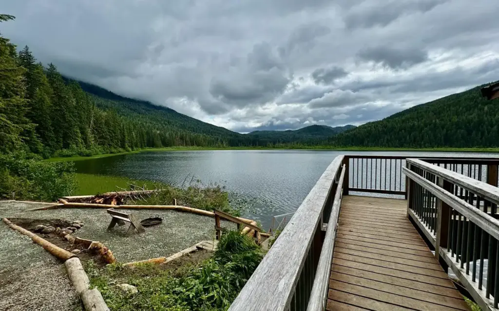 Windfall Lake Cabin, a Forest Service cabin rental