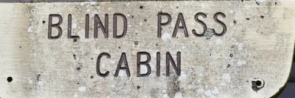Blind Pass Cabin, a Forest Service cabin rental
