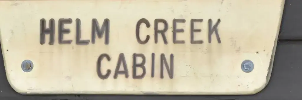 Helm Creek Cabin, a Forest Service cabin rental