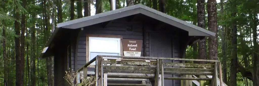 Phocena Bay Cabin, a Forest Service cabin rental