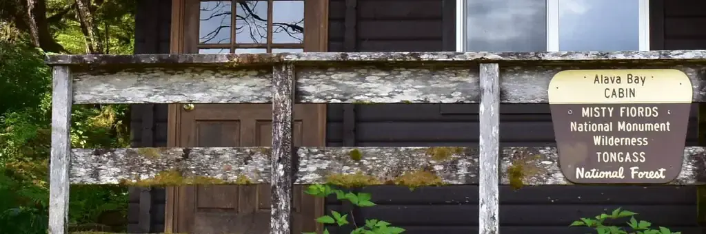 Alava Bay Cabin, a Forest Service cabin rental
