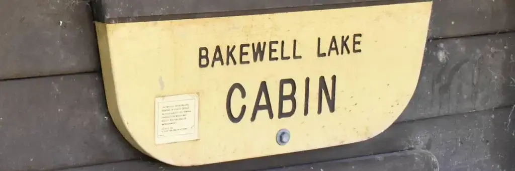 Bakewell Lake Cabin, a Forest Service cabin rental