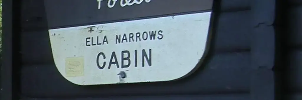 Ella Narrows Cabin, a Forest Service cabin rental