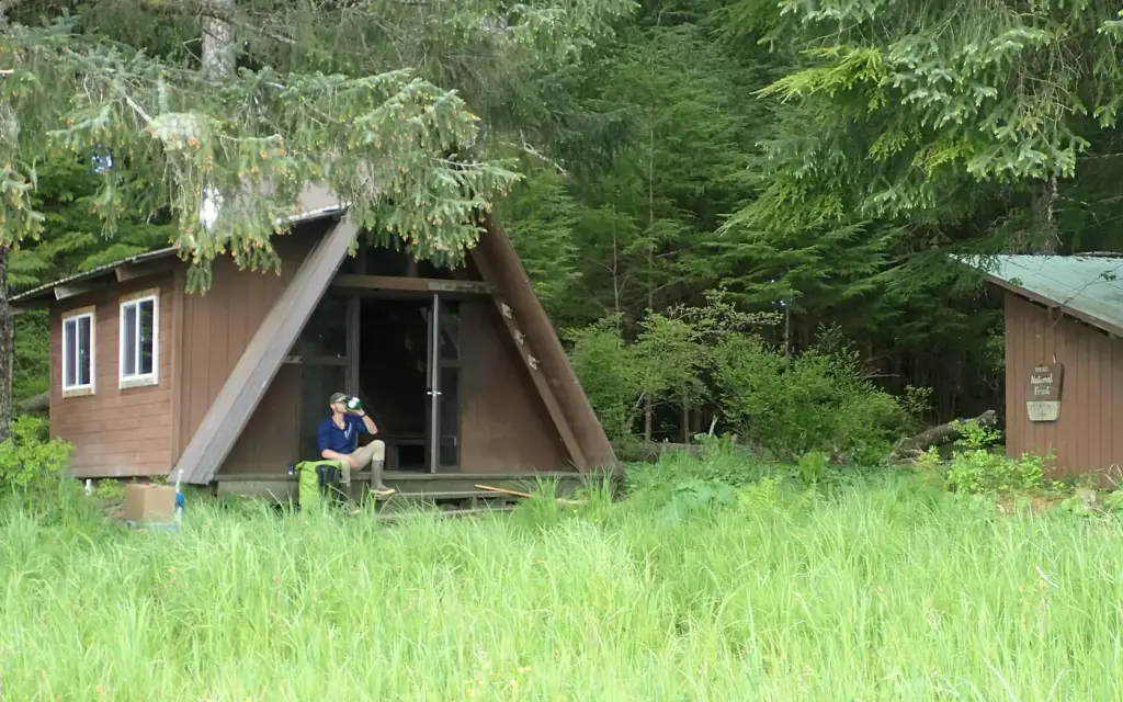 Salt Chuck East Cabin, a Forest Service cabin rental