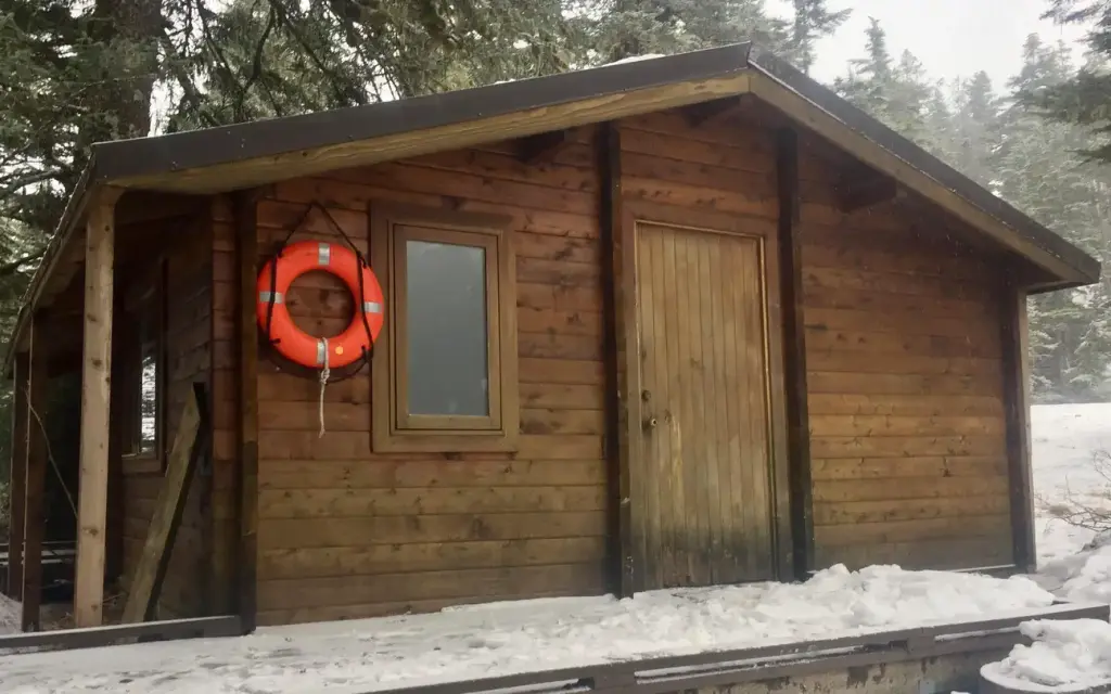 Harrison Lagoon Cabin, a Forest Service cabin rental