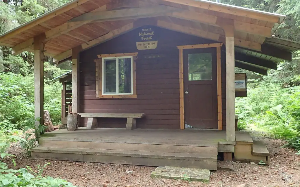 Kah Sheets Bay Cabin, a Forest Service cabin rental