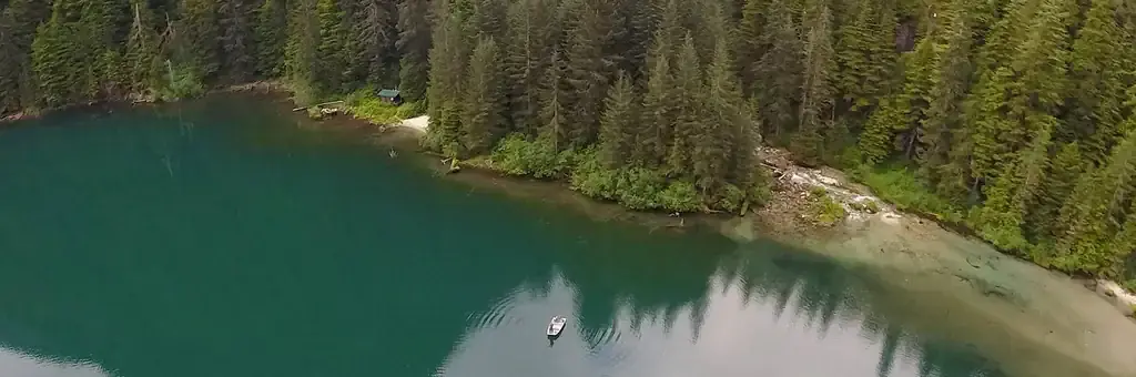 Baranof Lake Cabin, a Forest Service campground