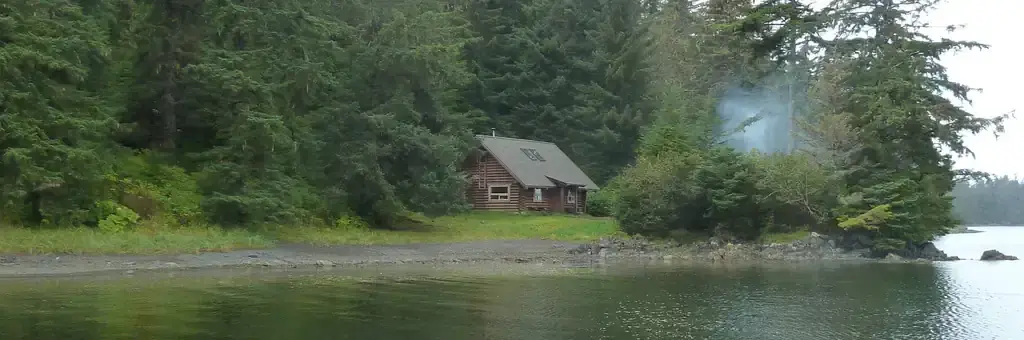 Samsing Cove Cabin, a Forest Service campground