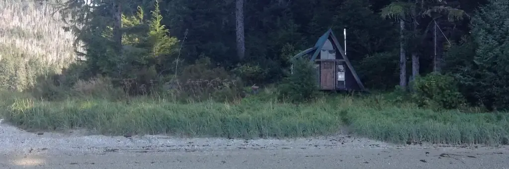 Piper Island Cabin, a Forest Service campground