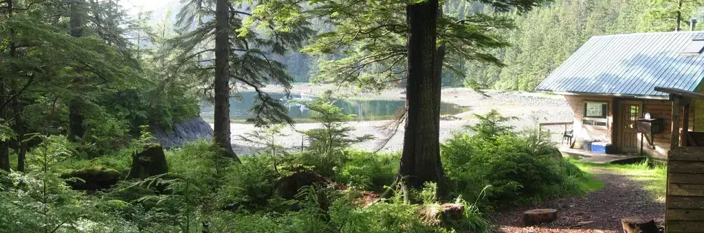 Kanga Bay Cabin, a Forest Service campground