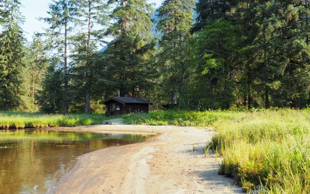 Marten Lake Cabin, a Forest Service cabin rental