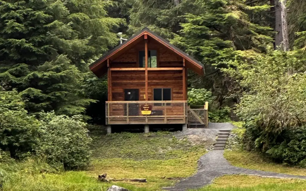 Anan Bay Cabin, a Forest Service cabin rental
