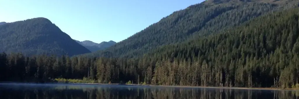 Salmon Lake Cabin Sitka, a Forest Service campground