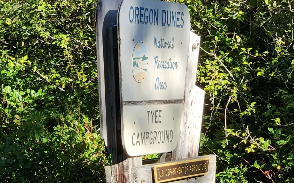 Tyee Campground - Oregon Dunes, a Forest Service campground