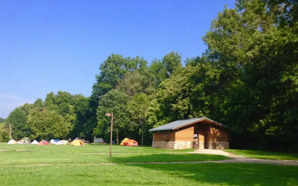 Tyler Bend Campground, a National Park Service campground