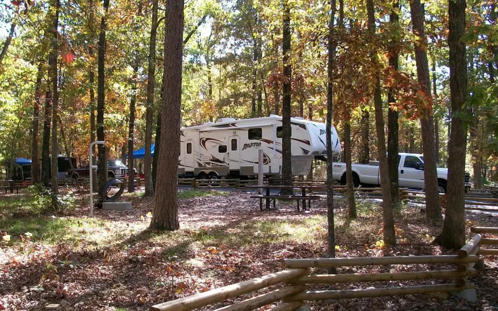 Cobb Ridge, a Forest Service campground