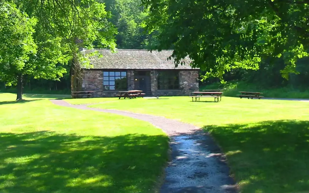 Black River Harbor Pavilion, a Forest Service group camp