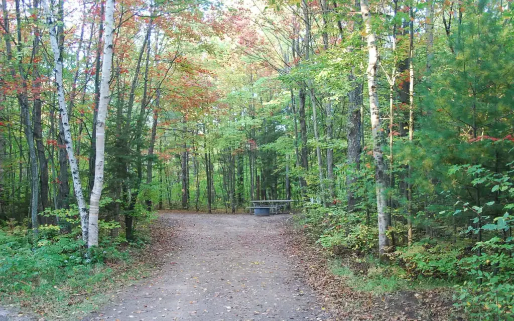 Bay Furnace Campground, a Forest Service campground