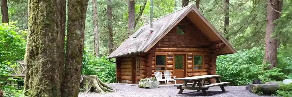 Starrigavan Creek Cabin, a Forest Service cabin rental