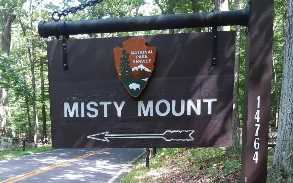 Camp Misty Mount, a National Park Service cabin rental
